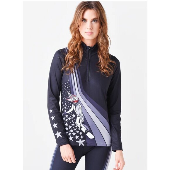 Krimson Klover Tops - NWT Krimson Klover Women's XL Powder Days Baselayer Top Black MSRP$129